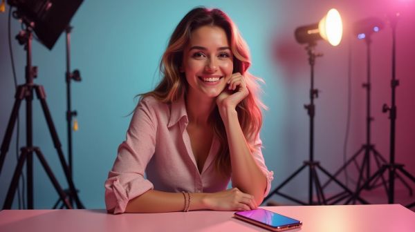 Devenez hôtesse animatrice avec le téléphone rose !